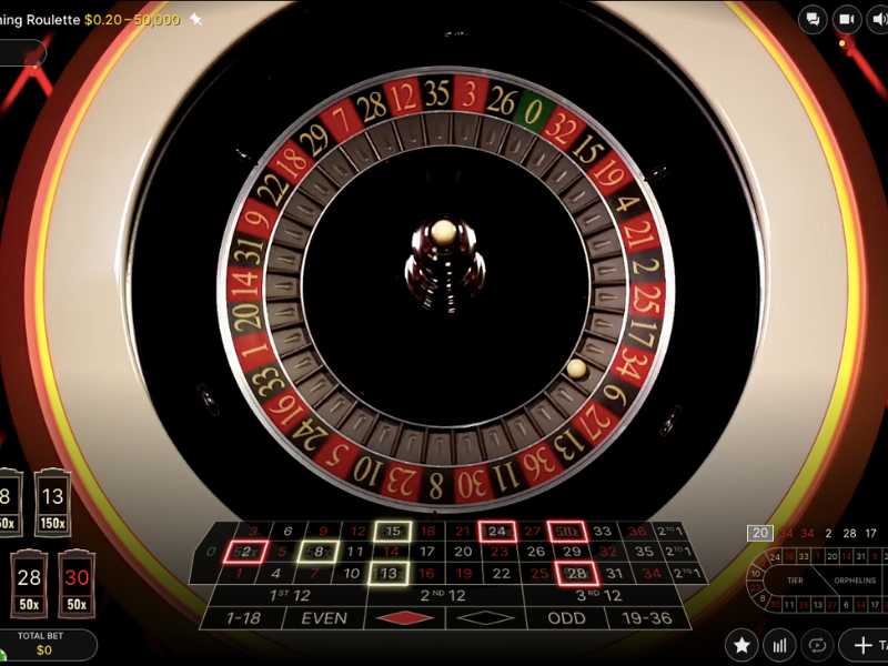 aprenda las reglas de la ruleta XXXTreme Lightning Roulette