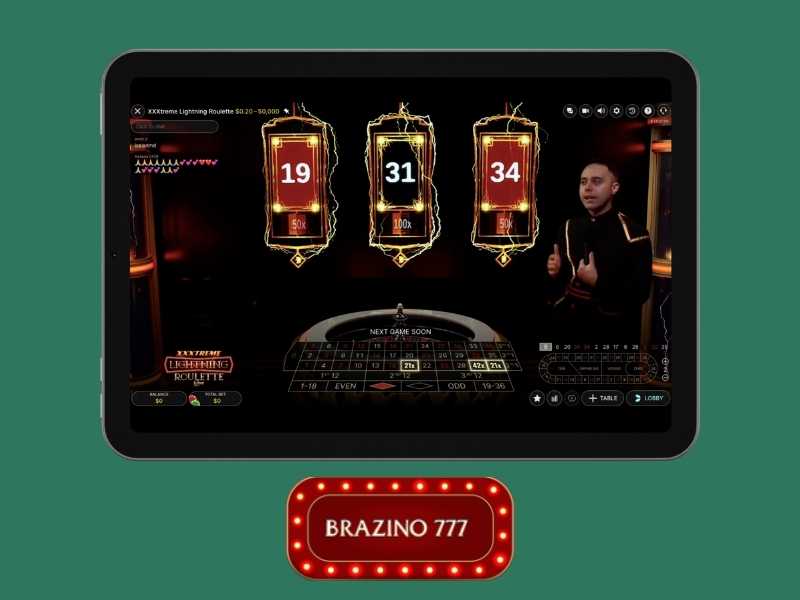 información resumida del juego XXXtreme Lightning Roulette